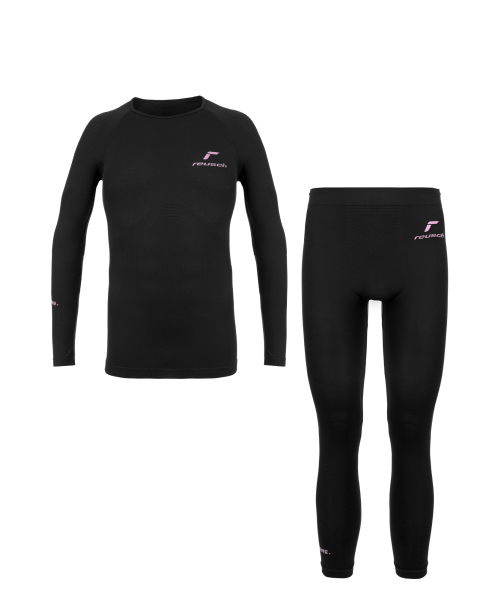 Reusch Underwear Set Lady WARM 6340018 7715 schwarz pink 1